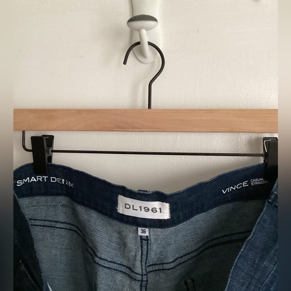 MEN’S DL 1961 Jeans Vince Casual Straight size 36 smart denim - Picture 4 of 10